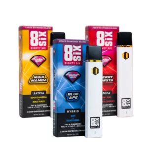 Eighty Six Brand Liquid Diamond Disposables (2g)
