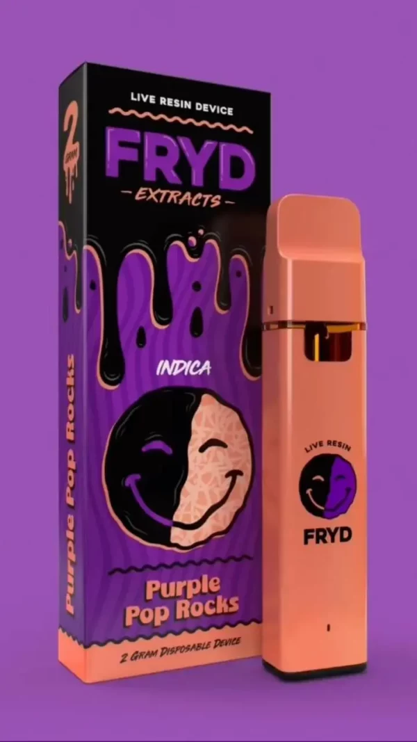 Purple Pop Rocks Fryd Cart