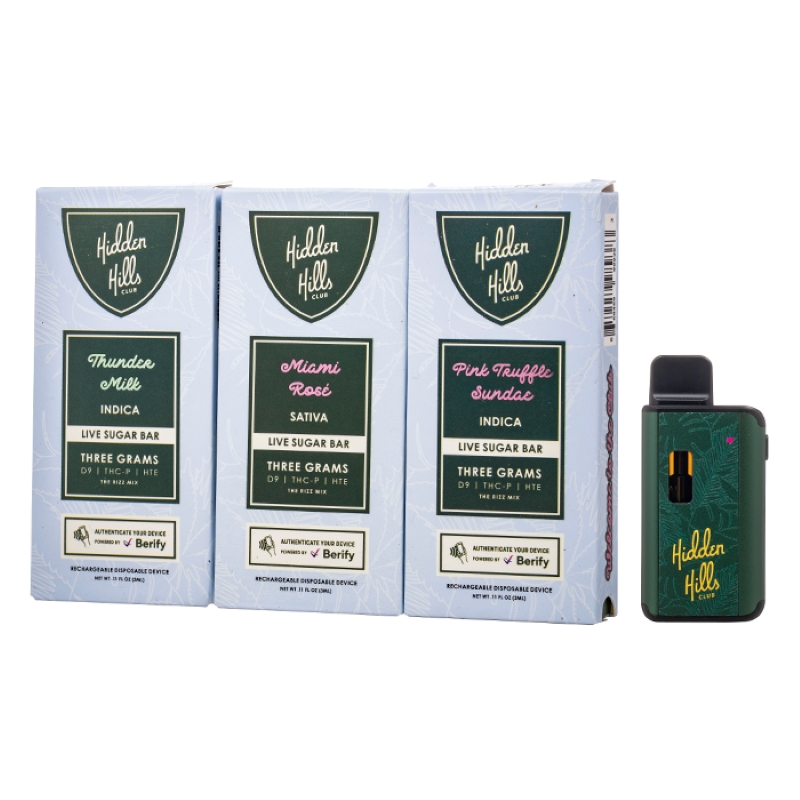 hidden hills club vapes