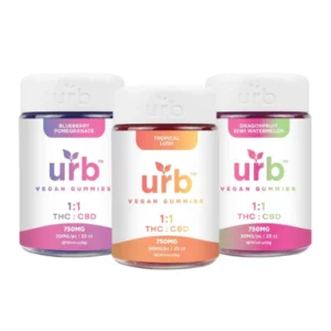 Urb 1:1 THC CBD Gummies