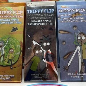 Trippy Flip Chocolate Bars THC
